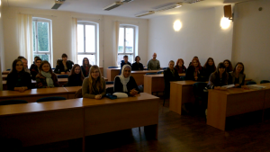 Návštěva studentů z Běloruska