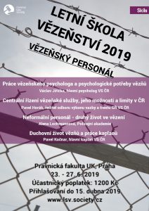 (Čeština) Letní škola vězeňství 2019